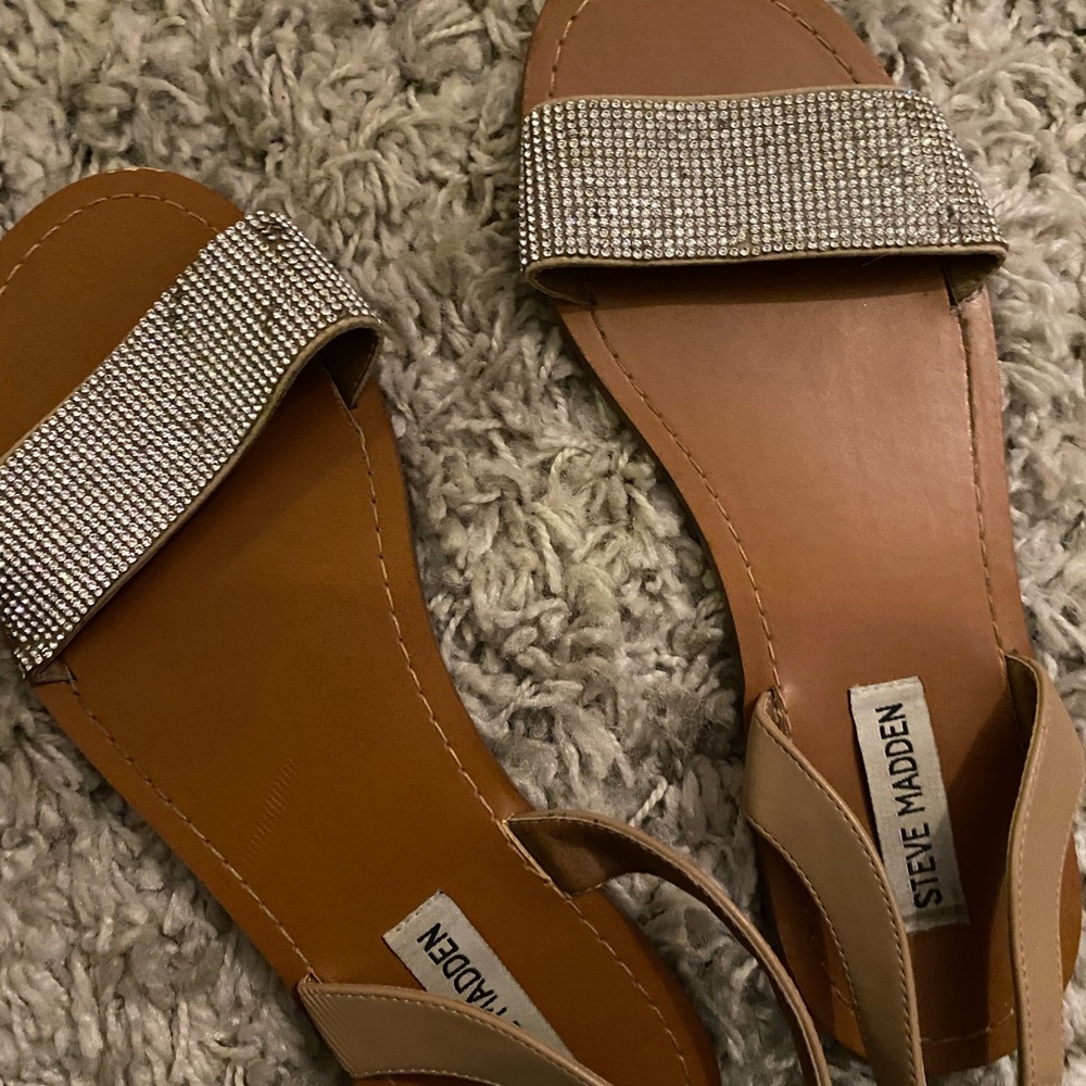 Steve Madden size 9 slightly worn sandals